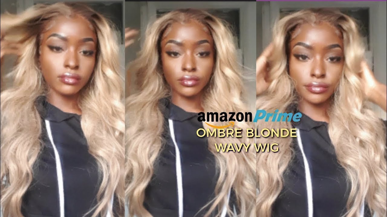 WATCH ME STYLE THIS $40 AMAZON OMBRE BLONDE LACE FRONT WIG!! | K'RYSSMA