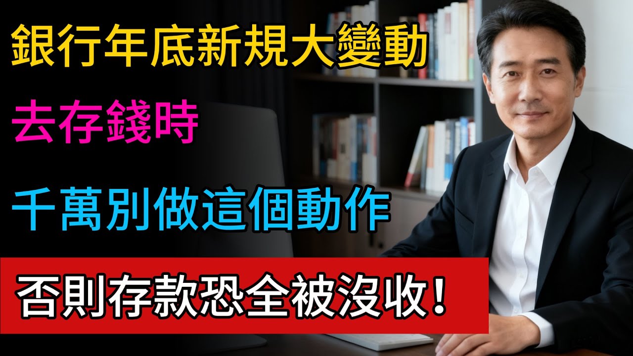 去存錢時，千萬別做這個動作！否則存款恐全被沒收！#美國存錢 #反洗錢 #國稅局 #拆分交易 #美國生活 #避稅 #健康之道 #蔡志霖