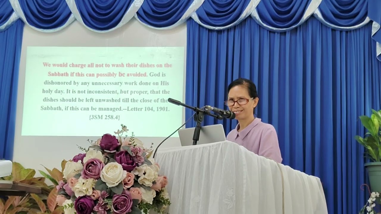 HOW TO KEEP THE SABBATH - continuation - Sister Risha Catubigan - 2/14/26