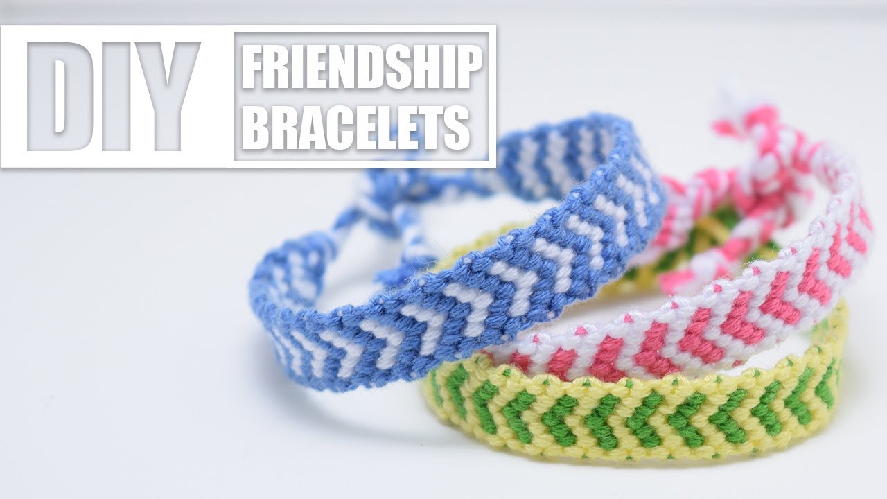 DIY Mini Arrows Friendship Bracelets | Easy Tutorial for Beginners
