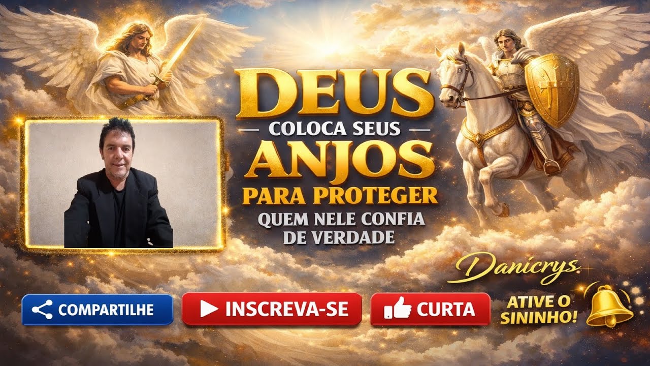 DEUS COLOCA SEUS ANJOS PARA PROTEGER QUEM NELE CONFIA DE VERDADE -Danicrys