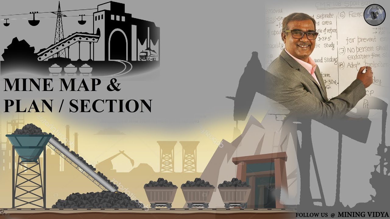 MINE MAP & PLAN / SECTION | COAL MINING | R P PANDEY |