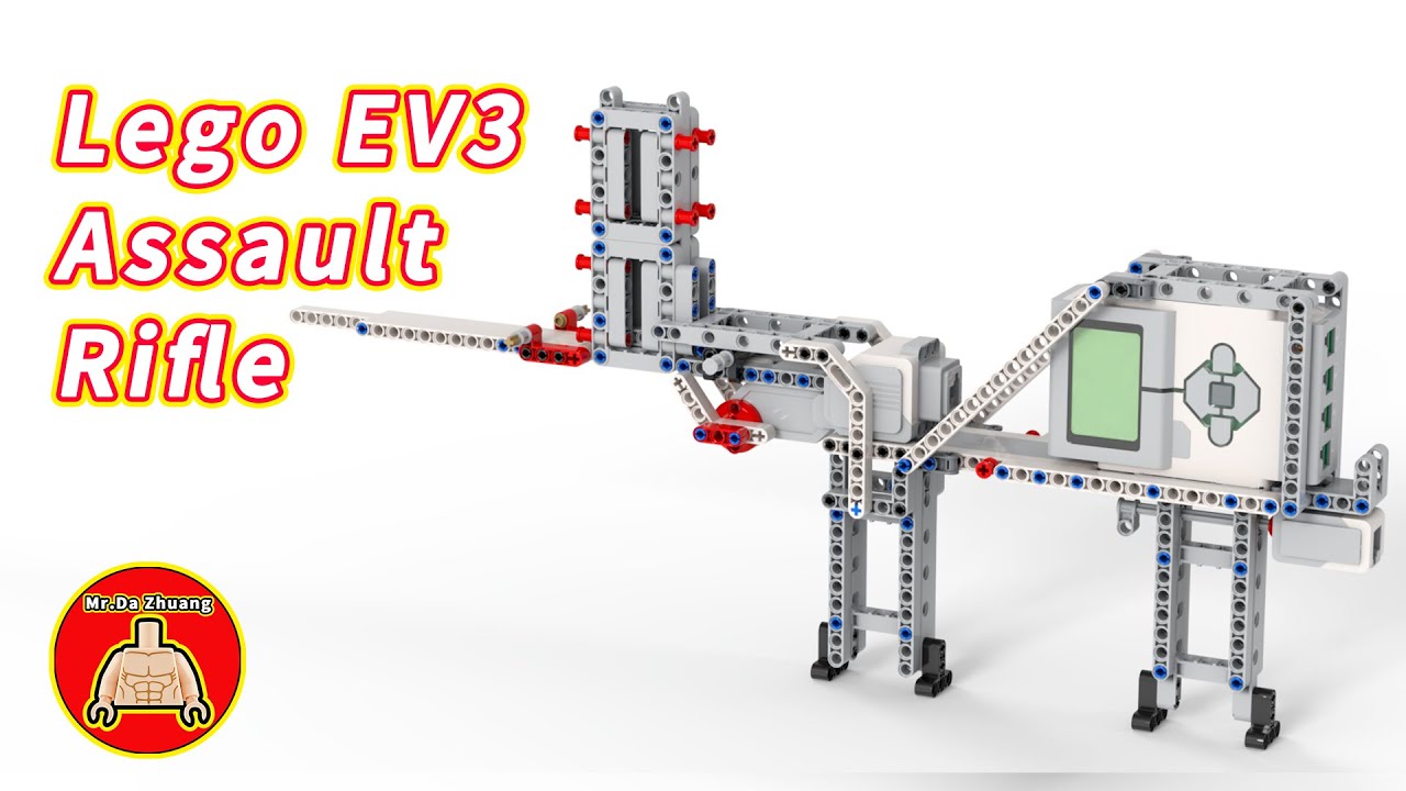 LEGO EV3 Assault Rifle  (with building tutorial)