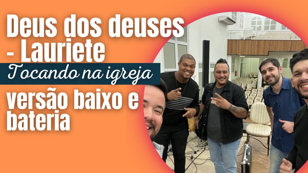 Danilo Macapá- Deus dos Deuses Lauriete @deniscruzdrummer8310