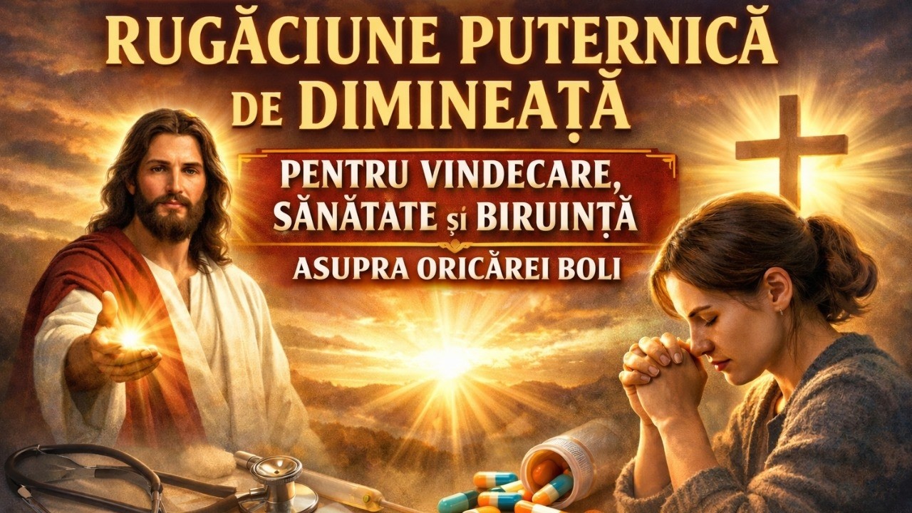 Rugăciune Puternică pentru Vindecare, Sănătate și Biruință asupra Oricărei Boli