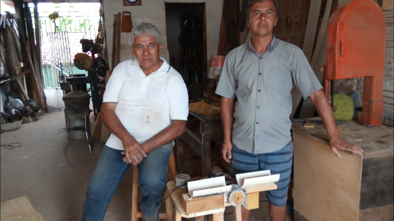 Fiz um Raspador de Mandioca Junto com Meu Primo Salomão!