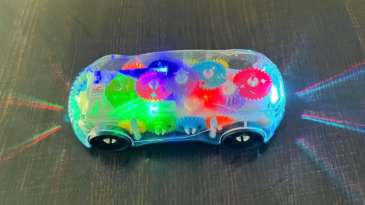 Gear racing toy car 🚘 with light and music unboxing & testing || toy for joy