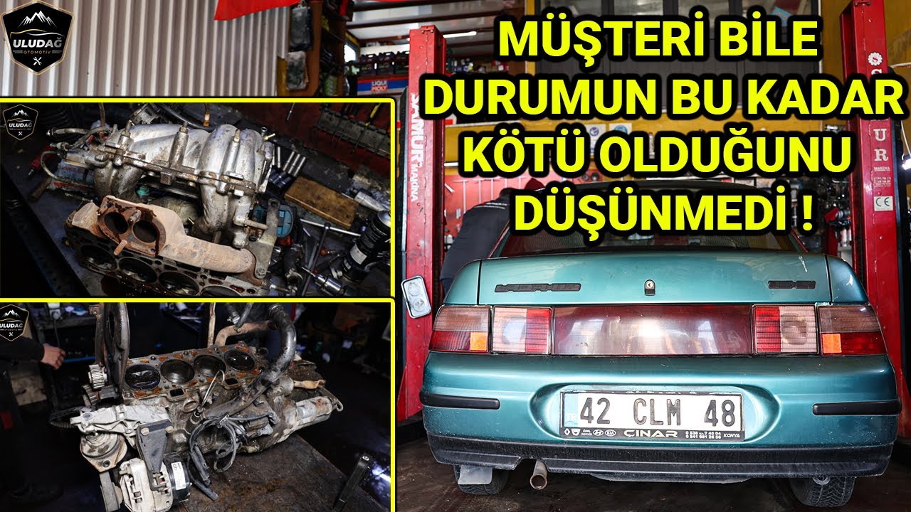 CONTA YANIK ŞİKAYETİ İLE GELEN ARABANIN VAHİM DURUMU ŞOK OLDUK! (Lada Vega 1.5 Motor Rektefiye)