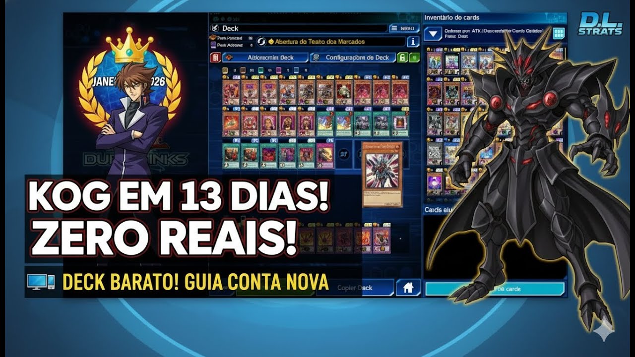 KOG EM 13 DIAS! 🏆 O Poder do DESPIA com a Nova Habilidade (Yu-Gi-Oh! Duel Links 2026)