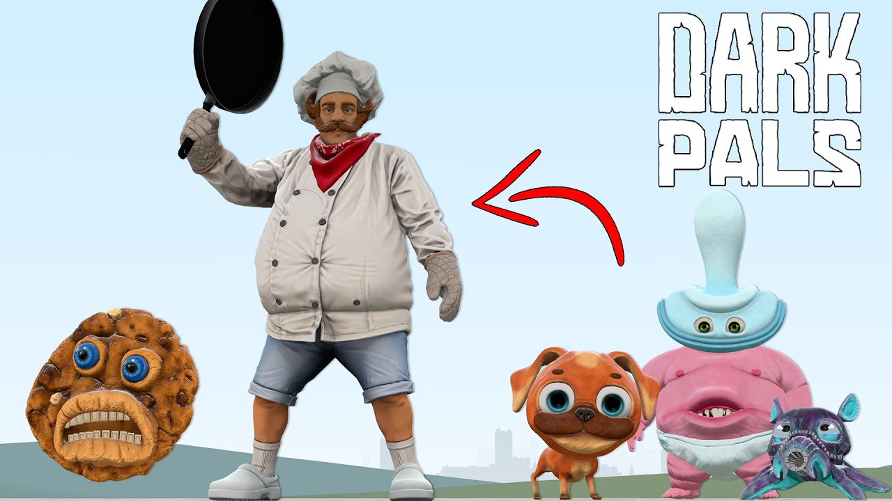 I MADE NEW OMELETTE MAN FROM DARK PALS:THE 1ST FLOOR In Garry's Mod
