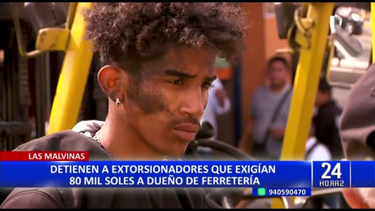 Caen extorsionadores cuando cobraban S/80 000 a empresario para no atentar contra su familia