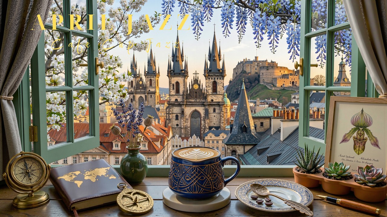 Soft Spring Bossa Nova Jazz ☕ Peaceful Window Caf&eacute; Morning for Work, Study & Calm