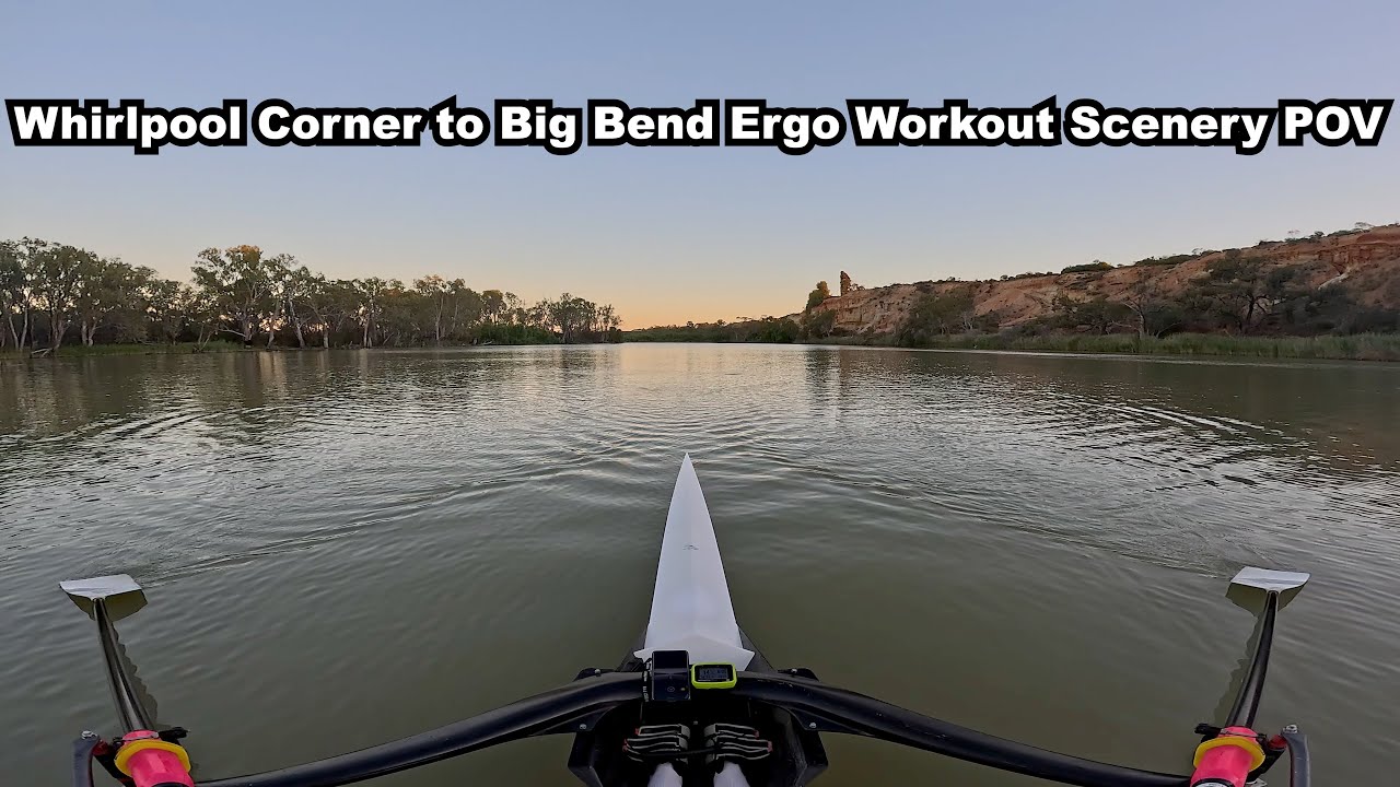 POV Whirlpool to Big Bend Ergo Workout Scenery POV
