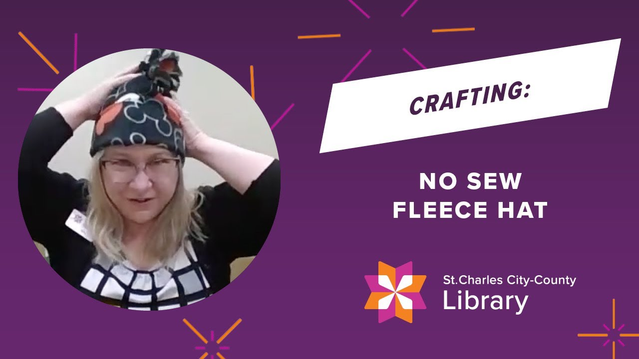 Crafting a No-Sew Fleece Hat