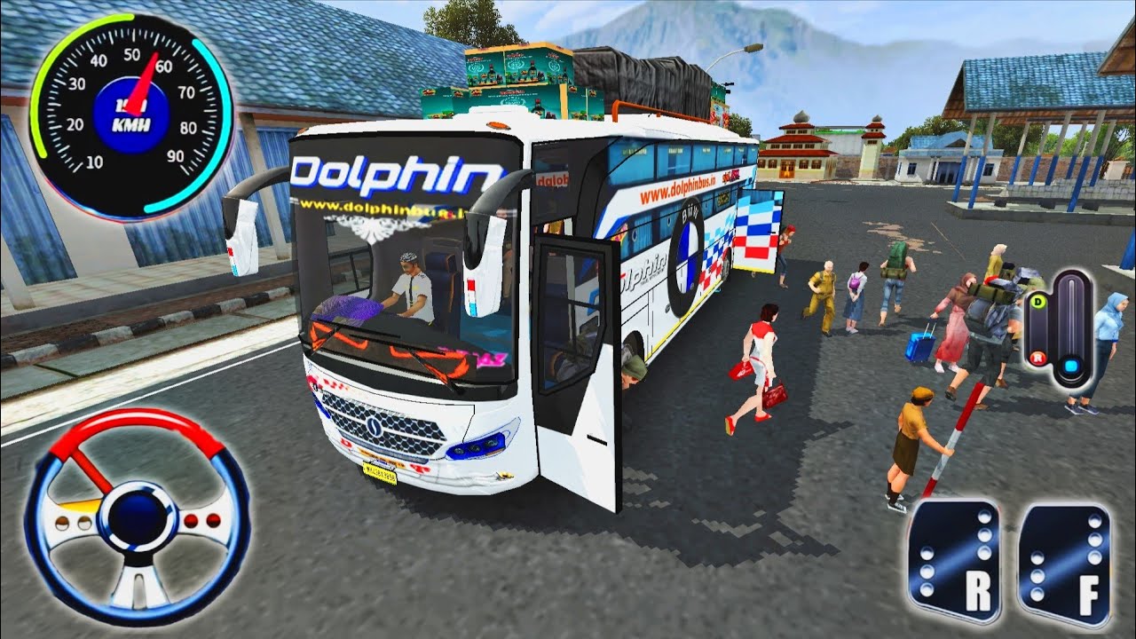 💥Bus simulator Indonesia New Palopo Map Mod Full Passenger Load Android Gameplay Video 2026 | Bussid