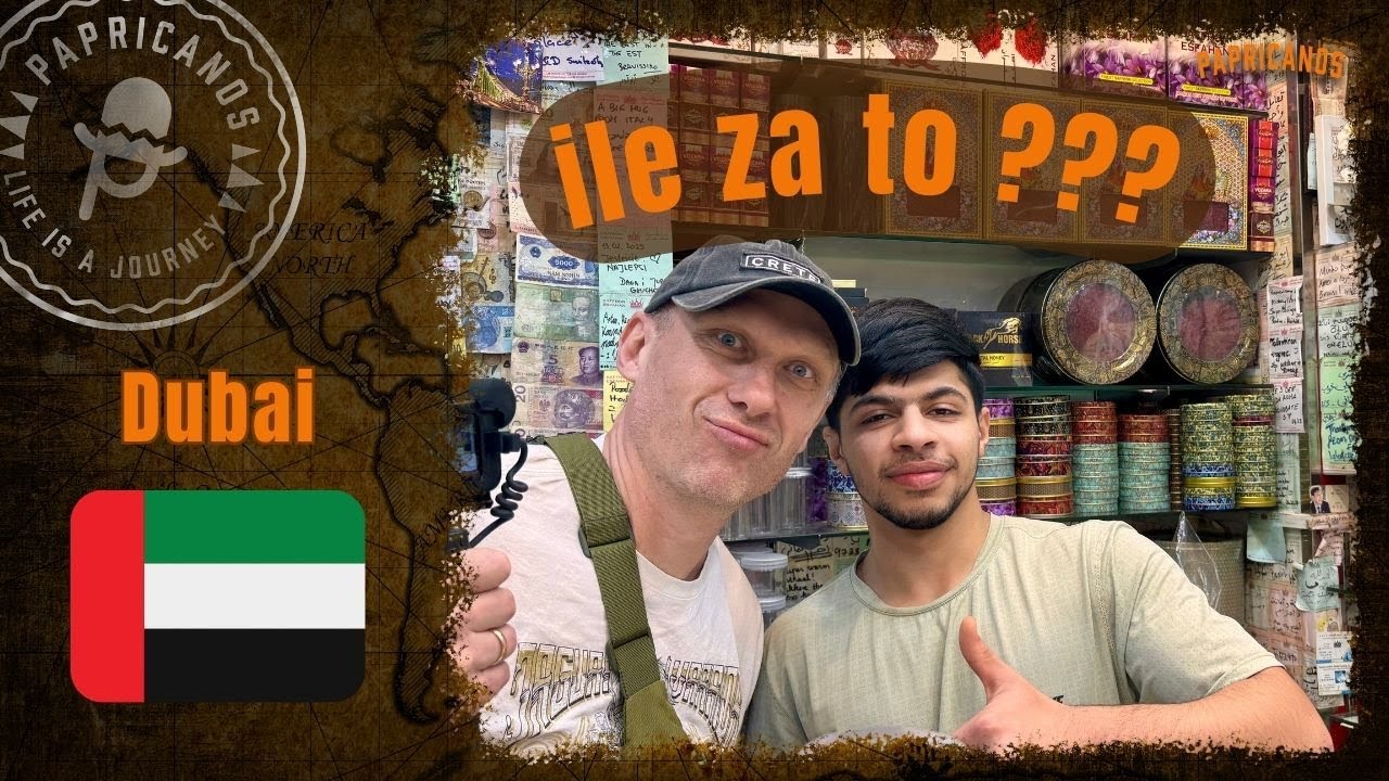 84 Emiraty Arabskie | Dubaj | Prawdziwa twarz Dubaju!  | Zakupy na targu (test z targowania)