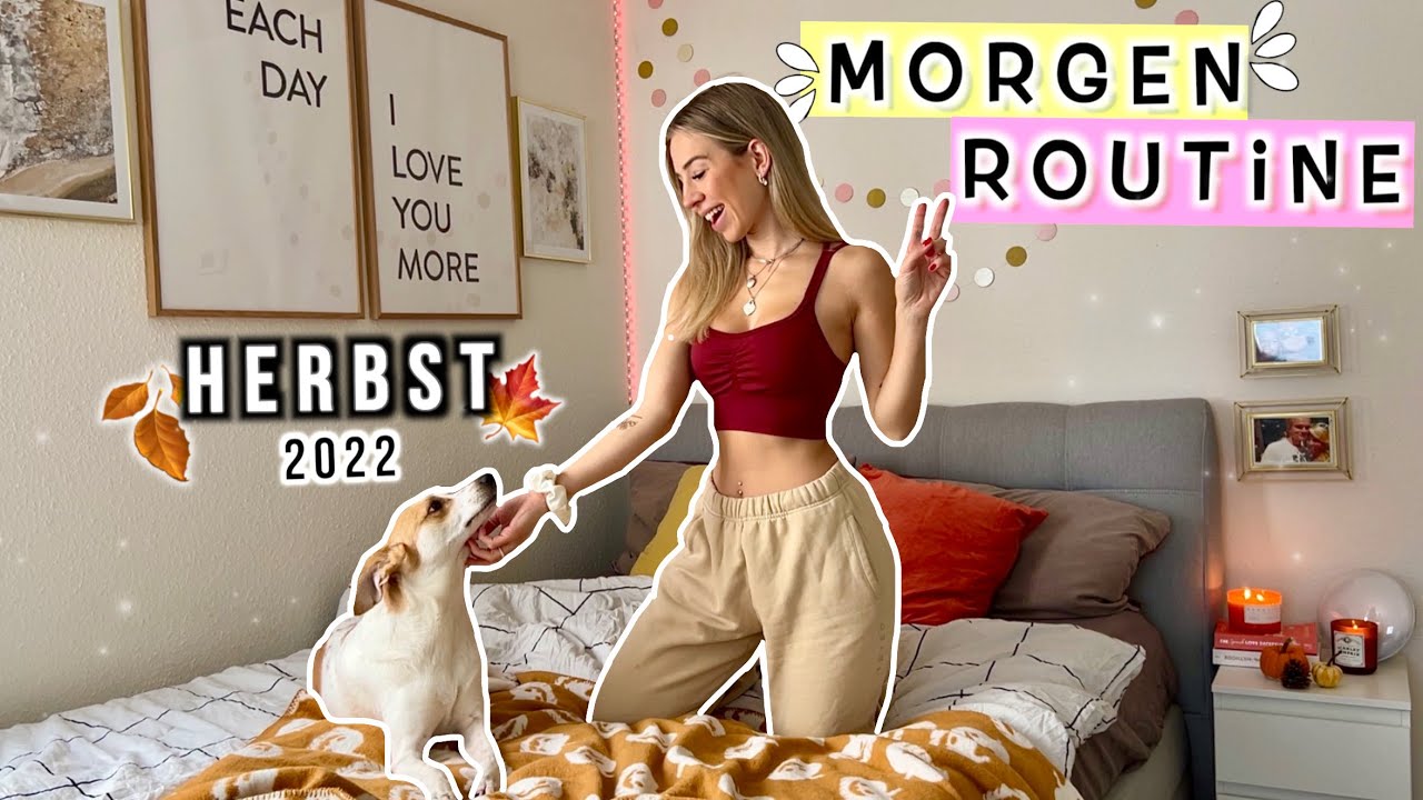 MORGEN ROUTINE 🍁 Meine HERBST Morning Routine 2022 ✨ Cali Kessy
