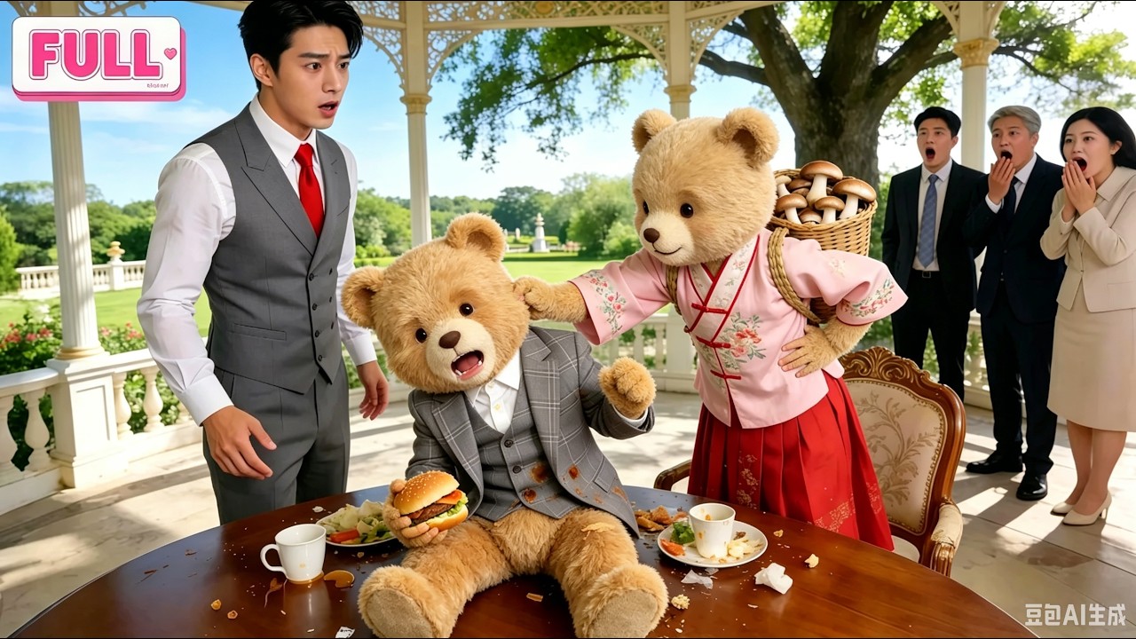 Tak Ada yang Berani Didik Anak CEO yang Buang Makanan,Sampai Gadis Desa Tarik Telinganya!Luar Biasa!