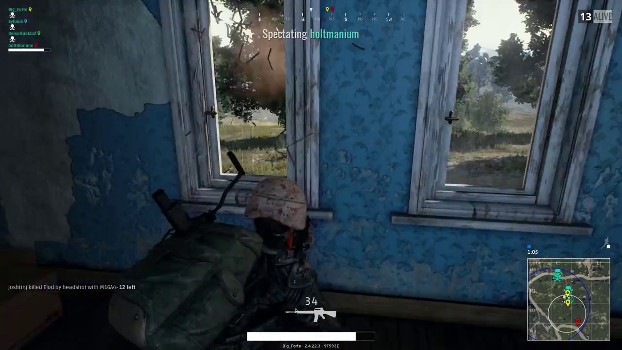 PlayerUnknown BattleGrounds - Holt's Alamo