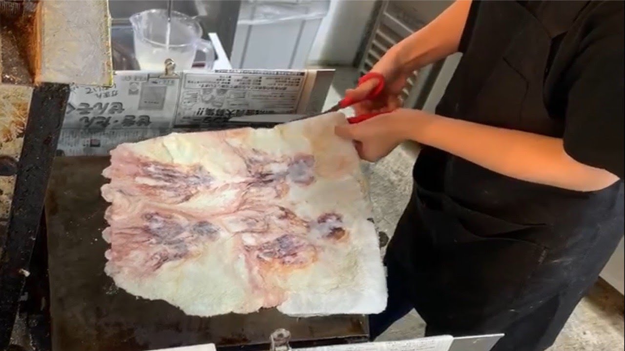 丸焼きたこせんべい