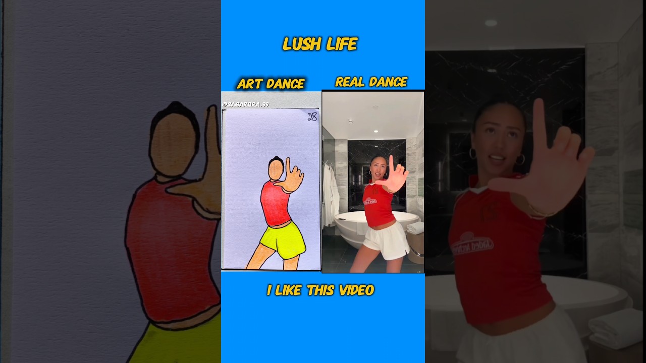 Flip book dance on lush life #shorts #viral #art