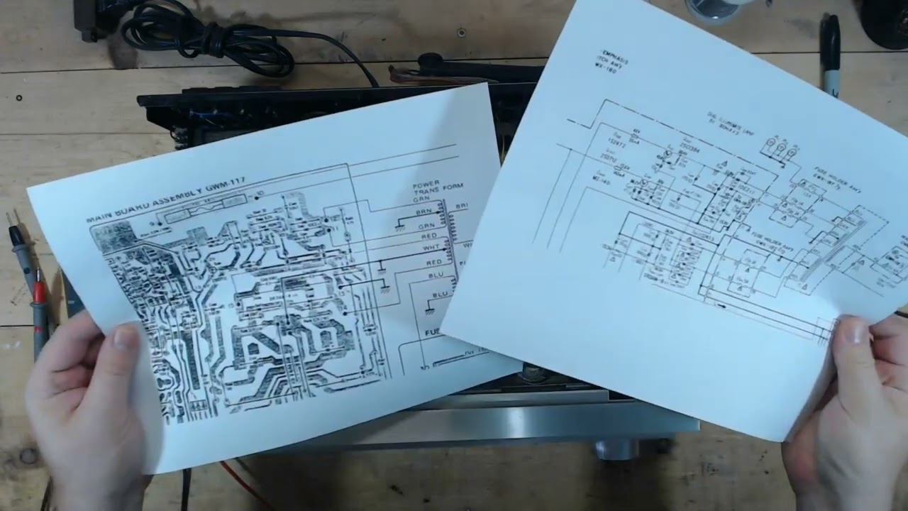 Pioneer SX 680 Receiver Repair - No Sound Output