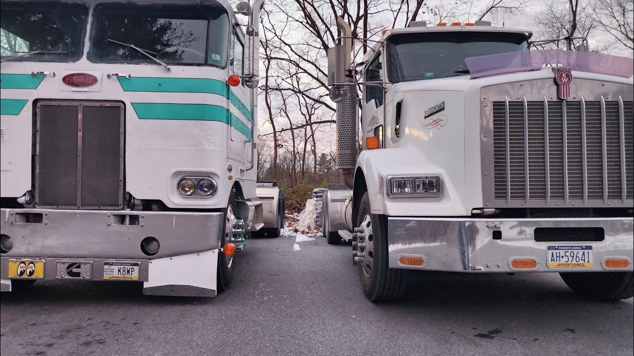 Things on old trucks that new drivers think are strange 🤔 #peterbilt #cabover #trucking #largecar 