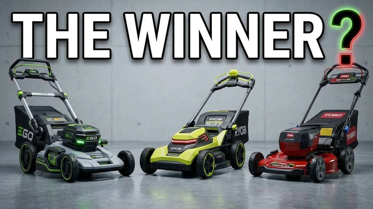 Best Walk-Behind Battery Mower? Ego, Ryobi, Toro Compared
