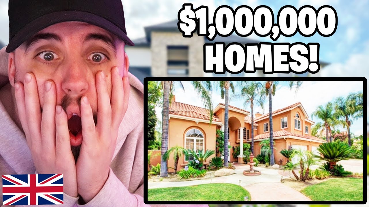 Brit Reacts to What A $1 Million Dollar House Looks like Across America!