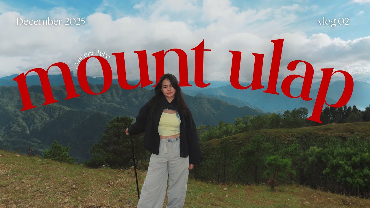 ⛰︎  Mount Ulap Vlog — forced DIY hike | Charz Diaries