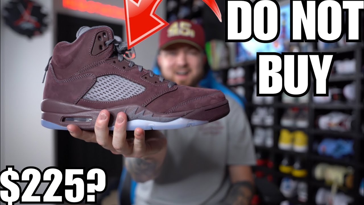 DO NOT BUY THE JORDAN 5 "BURGUNDY" THESE HAVE A FEW PROBLEMS!