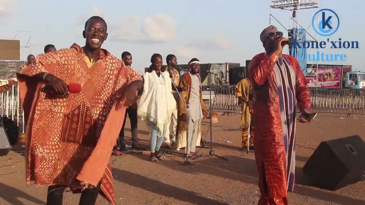 Abdoulaye Diabaté, à la cérémonie de clôture de la phase régionale de la Biennale 2025 - Bamako