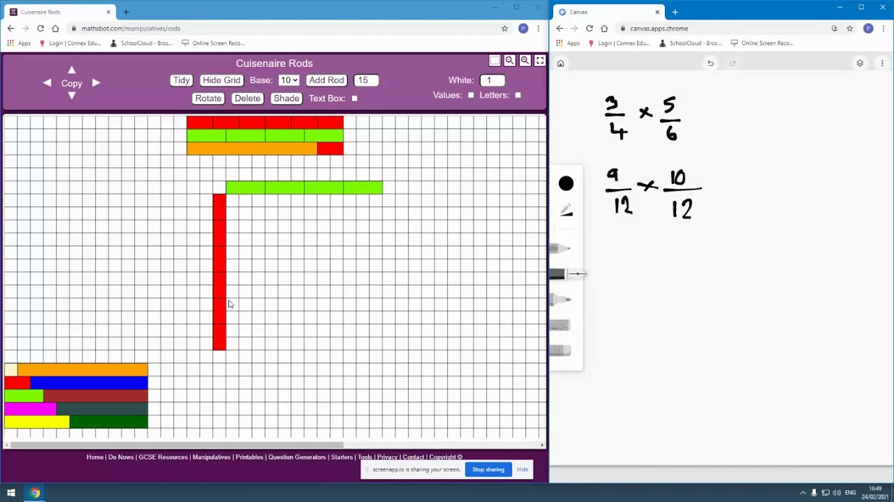 Multiplying Fractions