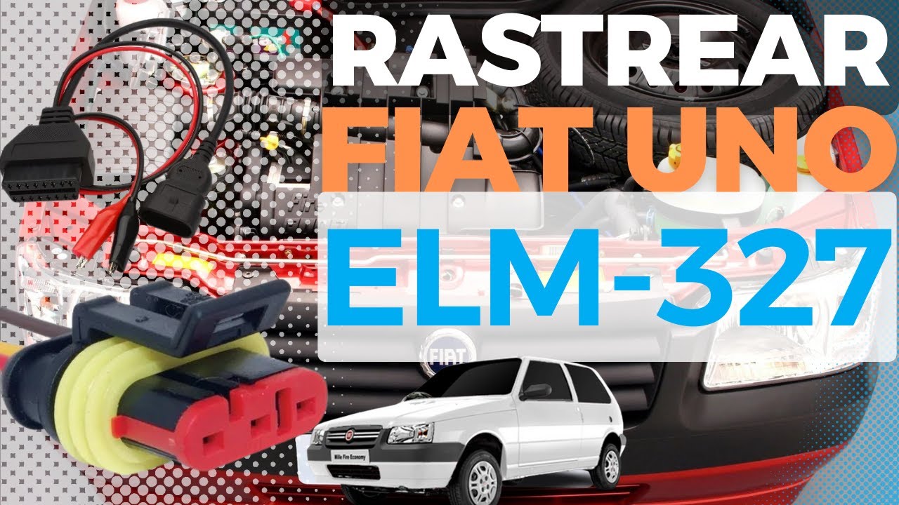 Scanner OBD no Fiat conector 3 vias: Usando a linha K do ELM-327