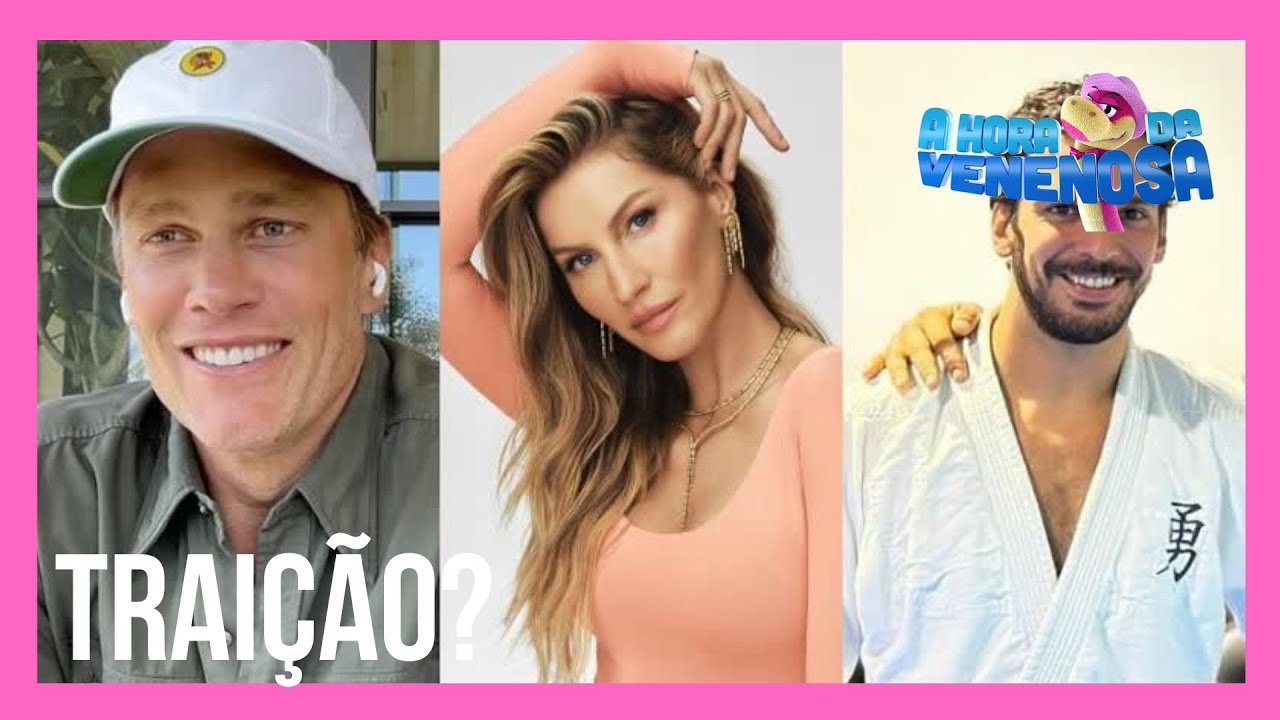 Gisele Bündchen responde acusação de Tom Brady sobre ter sido traído