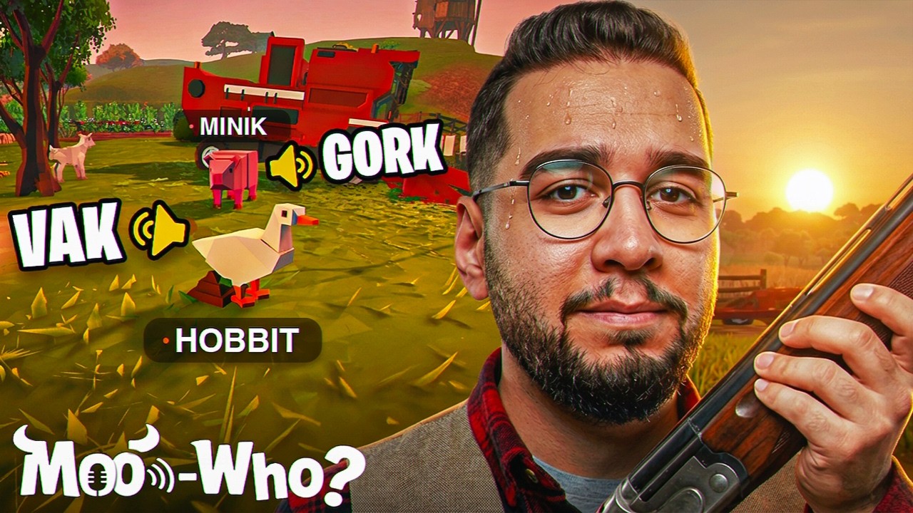 HAYVAN TAKLİTİ YAPARAK AVCIDAN KA&Ccedil;! | MOO WHO?