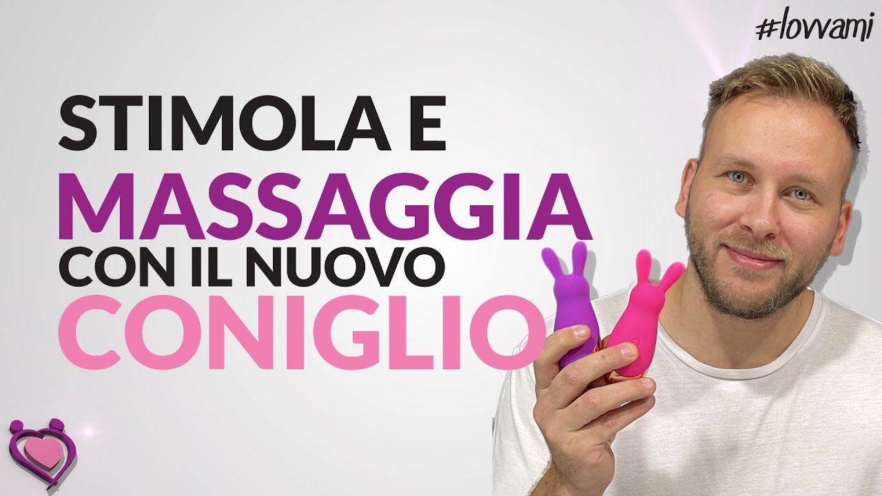 Vibratore per la Stimolazione della Clitoride a Forma di Coniglietto | by Lovvami
