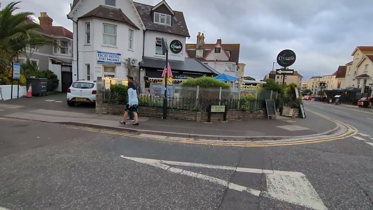 Premier inn review Bournemouth West Cliff outside walk about part 2.