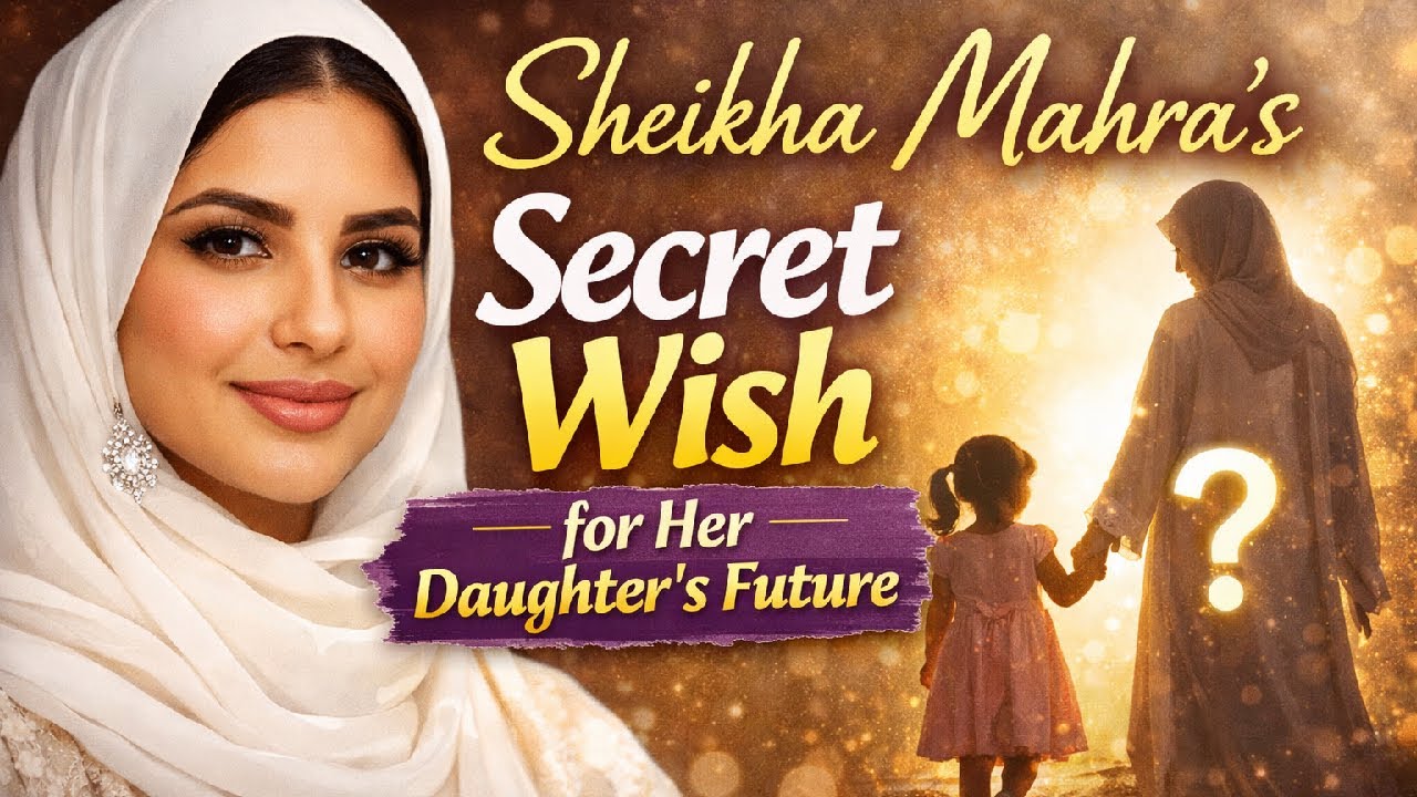 Sheikha Mahra’s Secret Wish for Her Daughter’s Future!