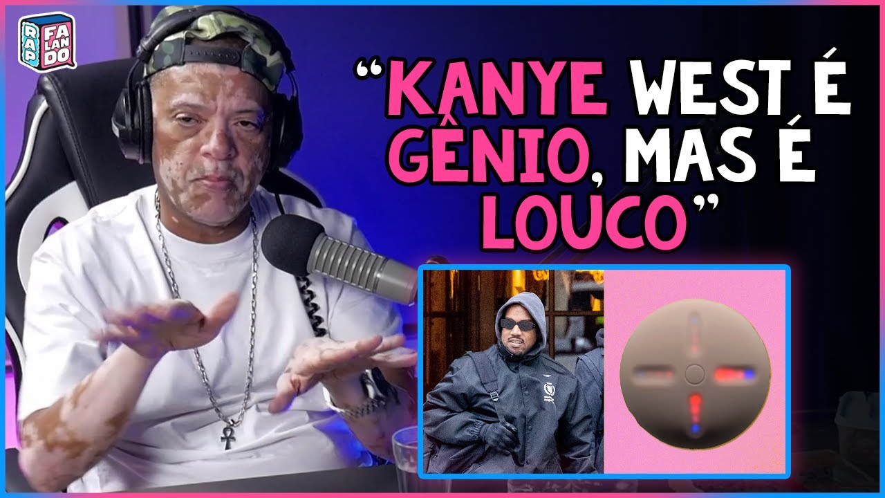 KL JAY PASSA SUA VISÃO SOBRE KANYE WEST  | rap, falando: cortes