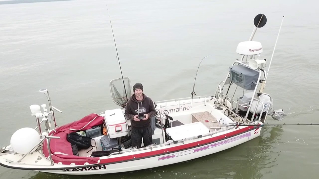 DJI MAVIC PRO Solent Cod and Conger Eel Boat Fishing Southcoast Southampton United Kingdom 🇬🇧