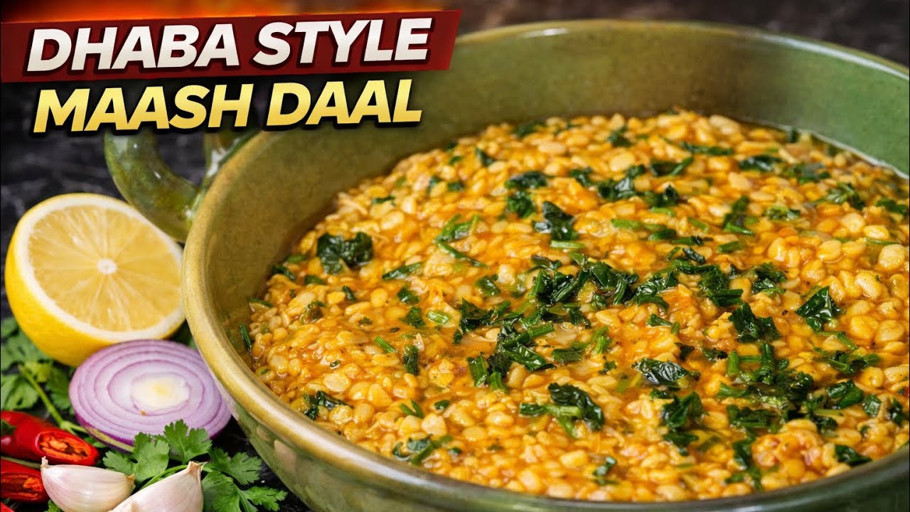 Perfect Maash Daal Every Time | Dhaba Style Pakistani Daal Recipe