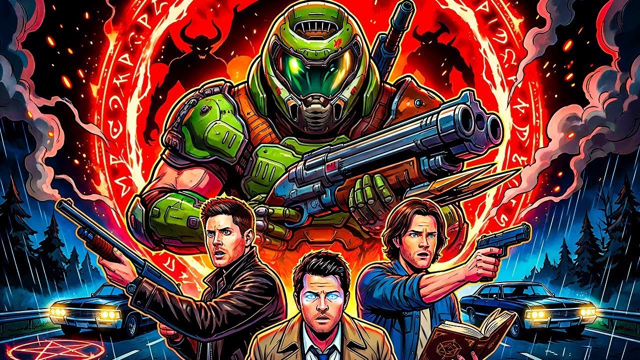 What If Doom Slayer Entered Hazbin Hotel?