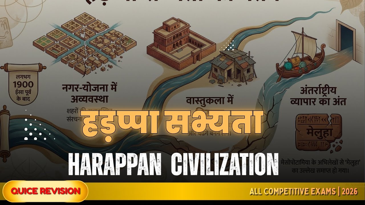 हड़प्पा सभ्यता | Harappa Civilization – Quick Revision