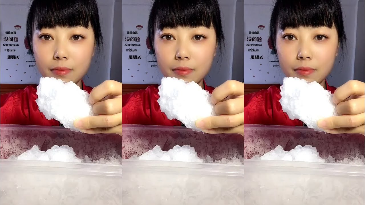 ZHAOFENG HARD ICE EATING / CRUSHED ICE. ICE EATING