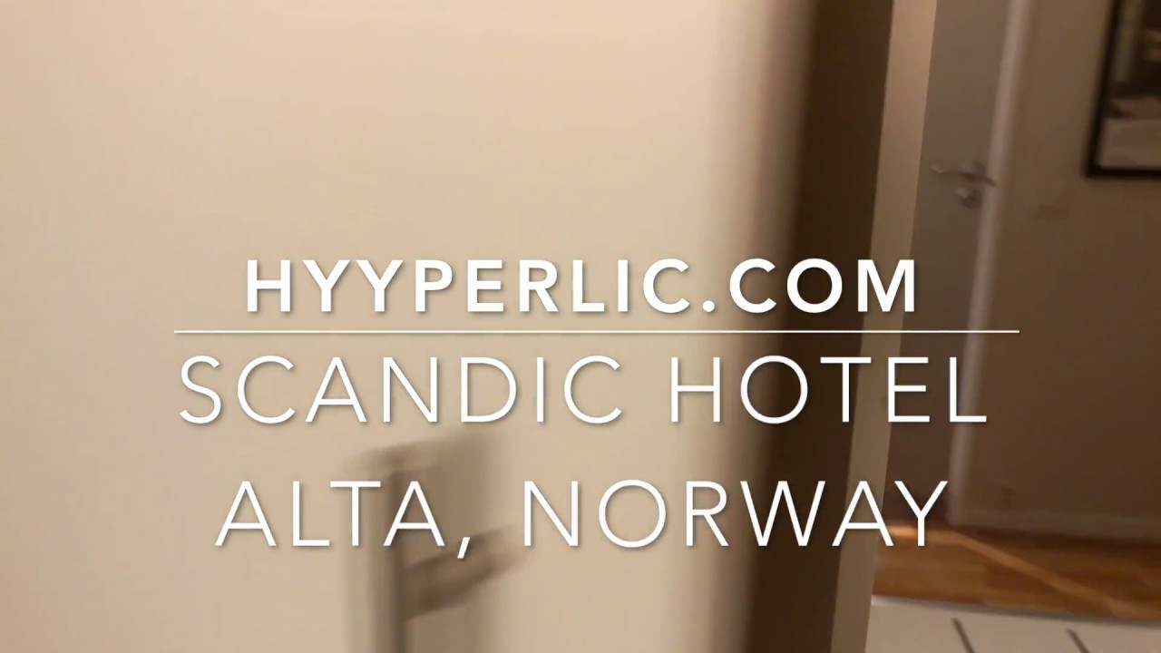Scandic Hotel Alta Norway ROOM TOUR | Hyyperlic