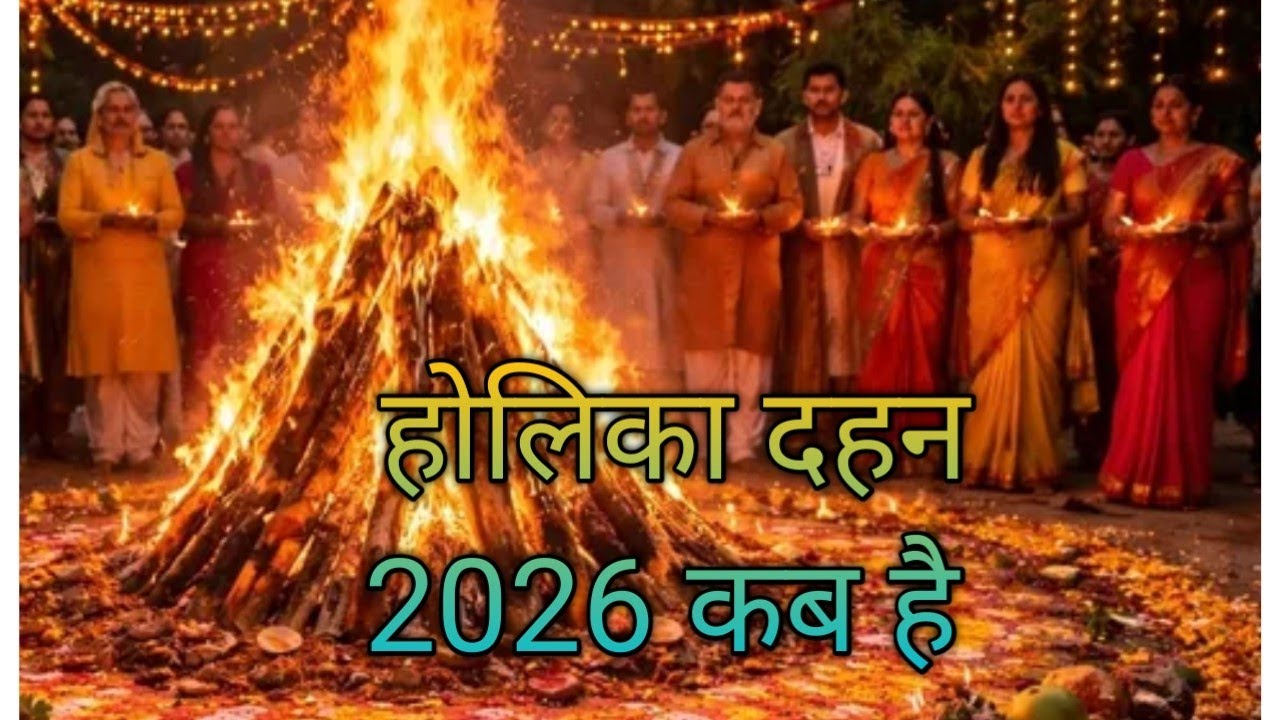 Holi 2026: 2 या 3 मार्च, को होगा होलिका दहन, जाने सही तारीख