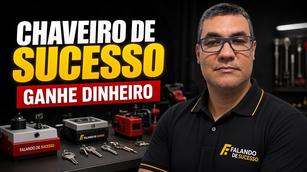 Como montar um chaveiro ganhar muito dinheiro e ser um chaveiro de sucesso !!!