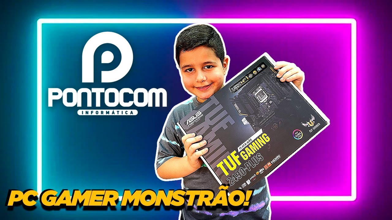 PC GAMER MONSTR&Atilde;O NA SANTA EFIG&Ecirc;NIA! MONTE SEU PC NA PONTOCOM INFORM&Aacute;TICA!