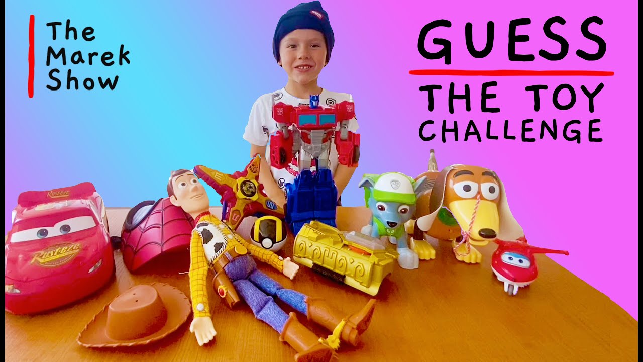 The first video of Marek ever, Guess the toy challenge
